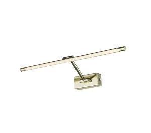 DAVINCI 58 GOLD kinkiet 12W LED 3000K złoty