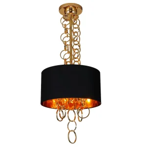 KATE BLACK lampa wisząca 4xE14 max 40W czarny