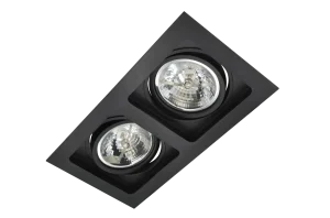 SISTO 2 BK/BK oprawa wpuszczana 50W LED czarny