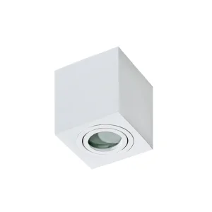 BRANT SQUARE IP44 WHITE 1xGU10 max 40W biały