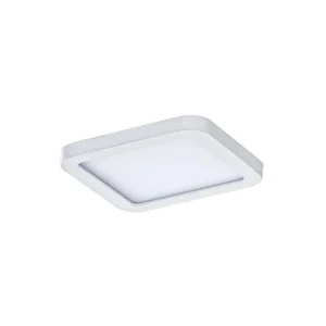 SLIM 9 SQUARE 3000K WHITE IP44 6W LED biały