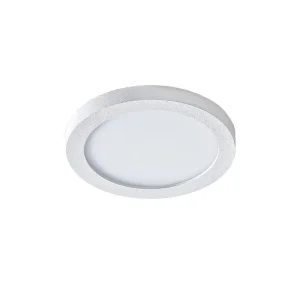 SLIM 9 ROUND 3000K WHITE IP44 6W LED biały