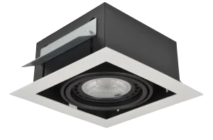 NOVA WH/BK oprawa wpuszczana 1xES111 max 50W biały