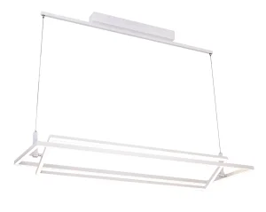 VIENA WHITE lampa wisząca 57W LED 3000K biały