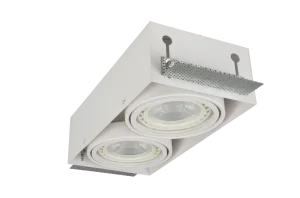 NOVA 2 GIPS WH/WH oprawa wpuszczana 2xES111 max 50W biały