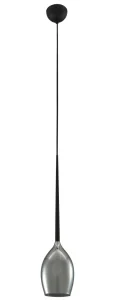 IZZA 1 SMOKY lampa wisząca 1xE14 max 40W przeźroczysty