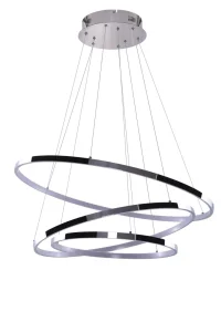 WHEEL 3 DIMM CHROME lampa wisząca 72W LED 3000K
