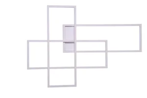 QUADRATUS WALL DIMM WHITE kinkiet 142W LED 3000K biały