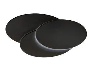 CLOVER OVAL BK kinkiet 12W LED 2700K czarny