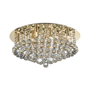 BOLLA 58 GOLD plafon 10xG9 max 40W złoty