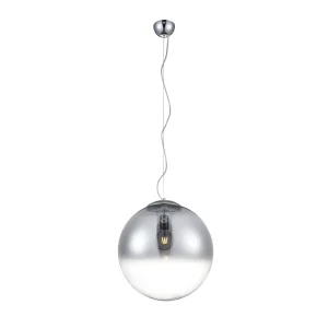 IRIS 40 CHROME lampa wisząca 1xE27 max 60W