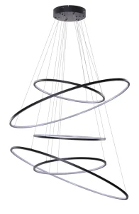 WHEEL XXL BK lampa wisząca 190W LED 3000K czarny