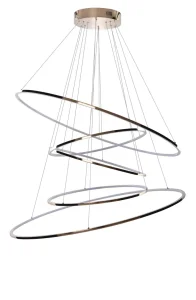 WHEEL XXL GO lampa wisząca 190W LED 3000K złoty
