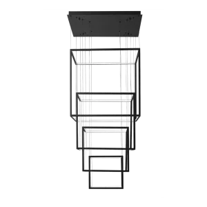 OPERA XL BLACK lampa wisząca 329W LED 3000K czarny