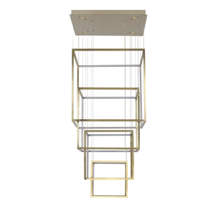 OPERA XL GOLD lampa wisząca 329W LED 3000K złoty