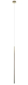 LOUISE 1 GOLD lampa wisząca 4W LED 3000K złoty