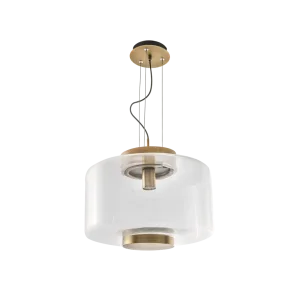 SOREL lampa wisząca 1xE27 max 40W złoty