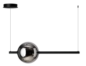 SANDRA 1 BK lampa wisząca 35W LED 2700K czarny