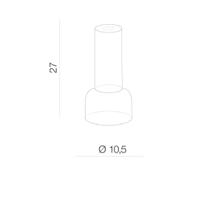 ZIKO GU10 GLASS (CLEAR) przeźroczysty