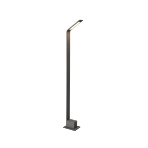 AGAPE 80 lampa ogrodowa stojąca 6W LED 3000K IP54 grafitowy