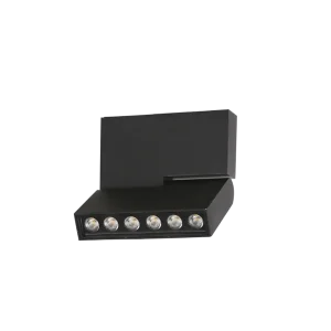 LEON 12W BK oprawa natynkowa 3000K czarny