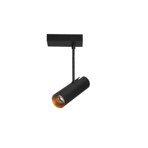 LENS SQUARE BK/GO oprawa natynkowa 1xGU10 max 40W czarny