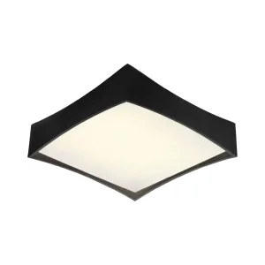 VECCIO 50 BLACK plafon 62W LED 3000K czarny