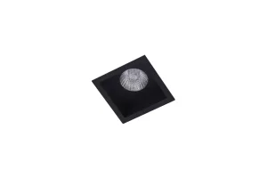 MILET BK oprawa wpuszczana 1xGU10 max 40W czarny