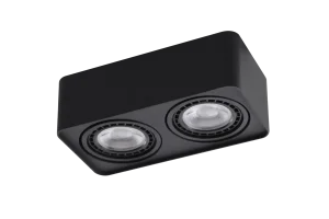 PAOLA 2 230V BK oprawa natynkowa 2xES111 max 50W czarny