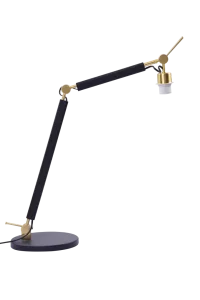 ZYTA S TABLE LAMPBODY BK/GO 1xE27 max 60W czarny