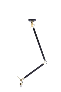 ZYTA S PENDANT LAMPBODY BK/GO 1xE27 max 60W czarny