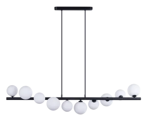 SYBILLA 10 PENDANT BK lampa wisząca 10xG9 max 6W czarny