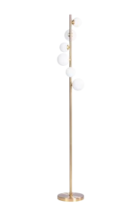 SYBILLA 6 Lampa podłogowa GO 6xG9 max 6W złoty