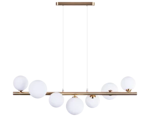 SYBILLA 7 PENDANT GO lampa wisząca 7xG9 max 6W złoty