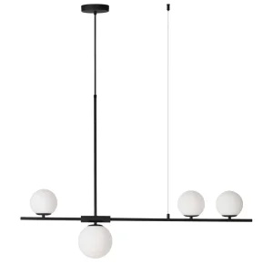 SANTANDER BK lampa wisząca 4xG9 max 6W czarny