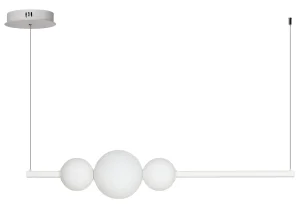 SANDRA 3 WH lampa wisząca 45W LED 2700K biały