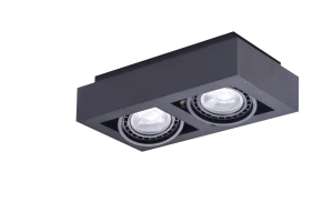 NIKEA 2 ES111 BK oprawa natynkowa 2xES111 max 50W czarny