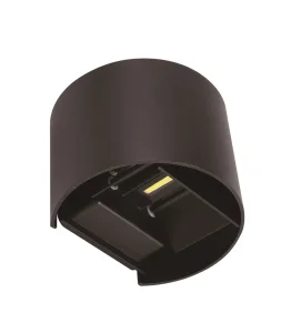 LETICIA 2 LED BK kinkiet 6W LED 3000K IP54 czarny
