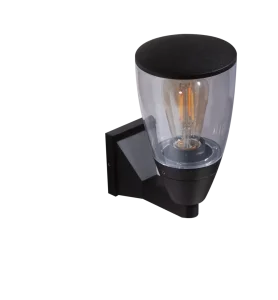 RASMUS WALL BK kinkiet zewnętrzny 1xE27 max 15W IP65 czarny