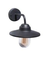 OSVALD WALL kinkiet zewnętrzny 1xE27 max 25W IP44 czarny