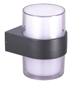 LARS ROUND WALL 3000K DGR kinkiet 13W LED IP44 grafitowy