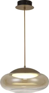 HELENA C lampa wisząca 19W LED 2700K mosiądz