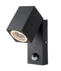 GORAN SENSOR BK kinkiet zewnętrzny 1xGU10 max 40W IP54 czarny