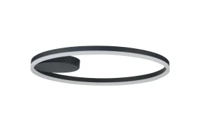 HALO 80 BK plafon 48W LED 3000K czarny