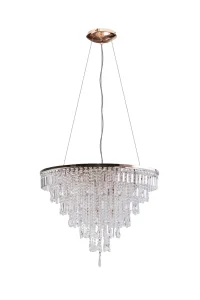 KALABRIA XL GO lampa wisząca 12xG9 max 40W złoty