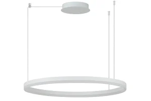 HALO PENDANT 80 WH lampa wisząca 52W LED 3000K biały