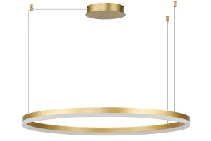 HALO PENDANT 100 GO lampa wisząca 53W LED 3000K złoty