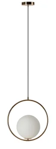 JUMBO 1 PENDANT lampa wisząca 1xG9 max 25W złoty