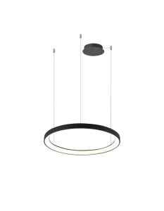 AGNES PENDANT 48 DIMM CCT SWITCH BK lampa wisząca 40W LED czarny