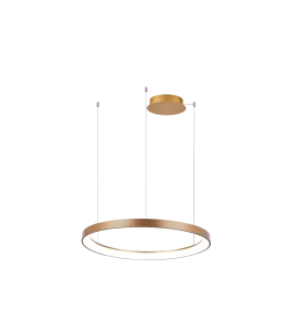 AGNES PENDANT 48 DIMM CCT SWITCH GO lampa wisząca 40W LED złoty